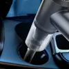 Powerful Small Car Vacuum Cleaner with Permanent Led Fluorescent Lights That Do Not Reduce Low Noise Fast Vacuum Cleaner