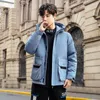 Piumino da uomo in piuma d'anatra bianca da uomo Cappotto invernale coreano Puffer caldo Parka Abrigo LWKS-ZC YY1471