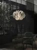 Hanger lampen creatieve keramische kroonluiers slaapkamers gezellige woonkamers eenvoudige binnenmuren goud spot esthetisch