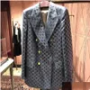 Kadınlar Suits Blazers Moda Kadın Takım Tasarımcı Kıyafetleri Blazer Çift G Bahar Çıkış Üstleri E988 Damla Teslimat Giyim Kadınları Cl OT3IF