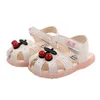 Zomer voor kersen gesloten teen peuter baby kinder prinses wandelaars baby kleine meisjes schoenen sandalen maat 15-30