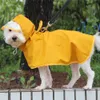 Chien Vêtements Imperméable Imperméable Chien Vêtements Teddy Corgi Golden Retriever Pour Chiens Animaux Manteau Imperméable Réfléchissant Capuche Vêtements Fournitures Pour Animaux 230504