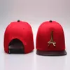 Tha Alumni ALUMNI métal A logo en cuir réglable baseball snapback chapeaux et casquettes pour hommes femmes mode sport hip hop gorras bone272y