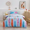 Ensembles de literie Football Sportsman Enfants Housse de couette Twin Ensemble de football pour garçons Chambre Décor Microfibre Couette complète