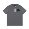 Designer T-shirt Shirt Version High Family Co Bred Color Body Letter Pure Pur pour hommes Femmes