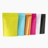 Classsic Colorful Matte Stand Up Zip Lock Mylar Packaging Bags Aluminium Foil Zipper Standing Food Storage Bag for Snacks with Tear Notch