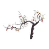 Decorative Flowers Y1QB Plum Blossom Artificial Silk Chinese Spring Festival Home Table Room El Decor Scene Layout Wedding Decoration