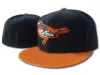 2023 Nyaste ankomstmode Orioles Baseball Caps Hip-Hop Gorras Bones Sport för män Kvinnor plattmonterade hattar