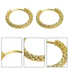 Hoop oorbellen Classic Gold Ear Buckle voor vrouwen trendy kleur kleine dikke cirkel sieraden accessoires