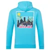 F1 Team Edition Blue Hoodie 2023 Formula 1 Męska moda damska swobodna bluza z kapturem Spring Autumn Ogabersie Bluzy Pullover