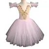 Stage Wear Ballet Romantic Tutu Skirt Women Dress Long Vestidos For Girls Performance Clothing Swan Belly Dance Skirts