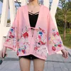 Ropa étnica japonesa Yukata Robe Kimono Femme Geisha china Haori Obi Street Harajuku Student