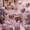 Feestdecoratie 30 stks dubbele laag macaroon latex ballonnen snoep roze blauwe ballon set 10in bruiloft verjaardag decoraties baby shower meisjes