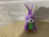 Super mignon nouveau lapin de pâques en peluche Animal jouet 4 pouces en peluche lapin jouet doux lapin poupée