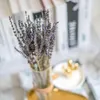 Dekorative Blumen, 50 Stück Lavendel, echter Weizen, natürliche getrocknete Blumen, Blumenstrauß für Decoracion Hogar Moderno, DIY unsterbliche Heimdekoration