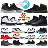 9s Hommes Chaussures de basket-ball Jumpman 9 Particule Gris Changer le monde Chili Sapin Rouge Université Or Bleu Bred Brevet Anthracite hommes baskets de sport Eur 40-47