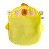 Sacos de armazenamento pendurado no banheiro bebê malha de malha de malha de otário para crianças Bath Toy Basket Cestoon Cartoon Animal Shape Pano Sand Net