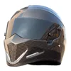 Casques de moto Protection en fibre de carbone DOT approuvé course automobile intégral haut équipement de moto le casque STIG