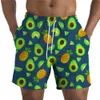 Men's Shorts Plus size Men Leisure Flamingo Print Shorts 2023 Summer New Sexy Drawstring Shorts Male Casual Pocket Beach Half Pants Z0504