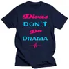 Heren t shirts diva's doen geen drama t -shirts