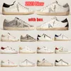 2023 Nuove scarpe casual Clienti Golden Super Gooseity Star Italia Sneakers di marca Super Star lusso Dirtys Sequin Bianco Do-old Dirty Designer Sneakers con scatola