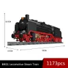 블록 59004 Jiestar Ideas Bro1 Lecomotive Steam Train Railway Express 모듈 식 벽돌 기술 모델 빌딩 어린이 장난감 선물 230504