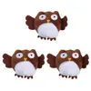 Toys 4 PCS Dog Interactive Toys Squeak Plush Dålig fylld tugga leksak för ventilation och lindra tristess Safe Nontoxic Burrow Animal Toys