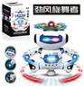 Electric Toys Dance Rotating Robot with LED Lights Music Explosion Intelligence Toy with Battery Powered Direct China Wholesales