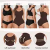 Body modellante da donna per donna Tummy Control Shapewear Slip modellante senza cuciture Body Shaper Camis Tuta Butter Lifter Intimo 230504