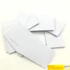 Bedruckbare leere Sublimations-PVC-Karte aus Kunststoff, weiß, ID-Visitenkarte für Werbegeschenk, Namenskarten, Party, Schreibtisch, Nummernschild, DHL-Lieferung