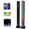 Nocne światła 32LED RGB Light BASK SONTEACJA GŁOSOWA Synchroniczna muzyka LED Rhythm Type-C USB Charge TV Game Podświetlenie