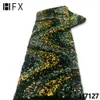 Stoff HFX 2022 Hohe Qualität Gold Nigerian Afrikanischen Pailletten Samt Spitze Stoff Stickerei Für Nigerianischen Hochzeit Party Kleid Nähen H7127