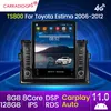 9.5 بوصة 4G LTE IPS DSP GPS Android Car DVD Multimedia Player لتويوتا تقديرا 2006-2012 WIFI Carplay