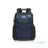 2023-Travel backpack Casual fashion trend ballistic nylon waterproof multifunctional daily business backpack navy 45 for men and women