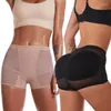 Shapers für Damen, atmungsaktiv, querelastisch, Shapewear, flaches Gesäß, Lift, ultradünnes Höschen, kurzer BuLifter, gepolsterte Shorts, Shaper