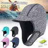 Bonnets de natation Bonnet réglable Plongée sous-marine Surf Surf Kayak Rafting Canoë Snorkel Bonnet de bain Chapeau pour cours d'aquagym Gym School 230503