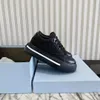 Populära casual-stylish prax 1 sneakers skor renylon borstade läder män stickat tyg löpare mesh löpare tränare kvinnor sport utomhus promenad 01