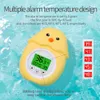 Water Thermometers Baby Bath Tri colorBacklit Floating Toy Safety Temperature 230504