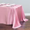 Table Cloth Rectangle Satin White cloth for Wedding Decoration Banquet Dining Year s cloth Christmas Cover 230503