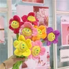 Super Cute Sun Bouquet Creative Rose gardiner, blommaknappar, plyschleksaker, dockbröllopspresenter