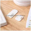 Bathroom Shelves 2 Pairs Sticky Hook Set For Air Conditioner Tv Remote Control Strong Hanger Plastic Key Wall Racks Holder Home Orga Dh0Et
