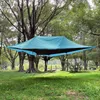 Mobilier de camp Voyageur UFO Arbre Net Suspendu À Fond Plat Moustique Hamac Camping Tente Extérieure Imperméable À L'eau Et À L'épreuve Des Moustiques Portable