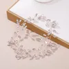 Headpieces Handcrafted Hair Hoop Ornaments Color Retention Rhinestones Headgear For Party Outfit Cloth Matching SDI99