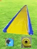 free door delivery outdoor activities Heavy duty pvc giant inflatable water slide air tight slip and slide for kids adults