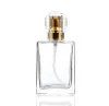 wholesale Quality 30ML square glass perfume bottle cosmetic empty bottle dispensing nozzle spray bottles opp package