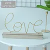 Night Lights Novelty Alphabet Letter Light LED Battery Table Lamps Decorative Mood For Home Bedroom Nursery Party Wedding