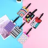 Creative Travel Accessories Luggage Tags Suitcase Cartoon Style Fashion Silicon Portable Travel Label 100 pcs