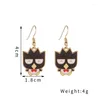 Brincos Dangle 2023 Fashion Korean Cartoon Drop For Women Girl Cute Animal pendurado Earring Party Fun Friendship Gifts Jewelry