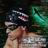 Czapki pływackie Trisass Man's Swimming Cap Dorosłe Elastyczne Shark Caps Wodoodporne Uszy Protect Długie włosy Miękkie kobiety kąpielowe 230503