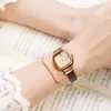 Montres-bracelets élégant rétro classique femmes montre petit cadran carré montres à Quartz pour cadeau 2023 étanche mode dames